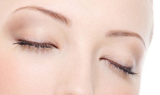 image of woman with eyelid surgery