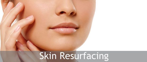 image of woman with skin resurfacing